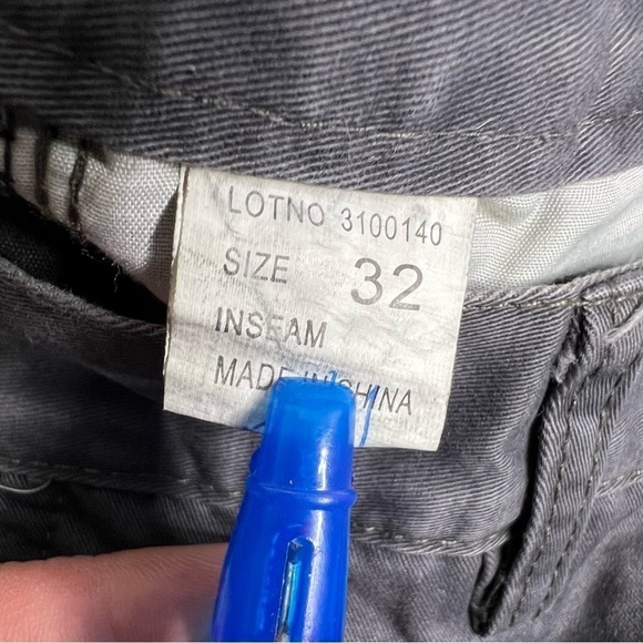 Tactical Bondage Streetwear Cargo Pants Gray - Picture 7 of 7